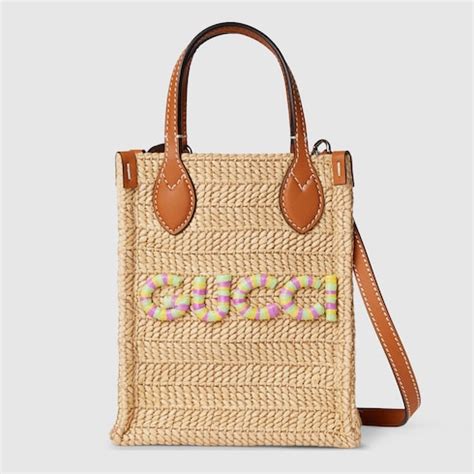 gucci straw mini|gucci mini straw effect bag.